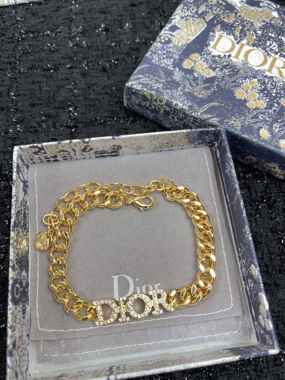 Wholesale Chr1st1an D10r Logo Bracelet