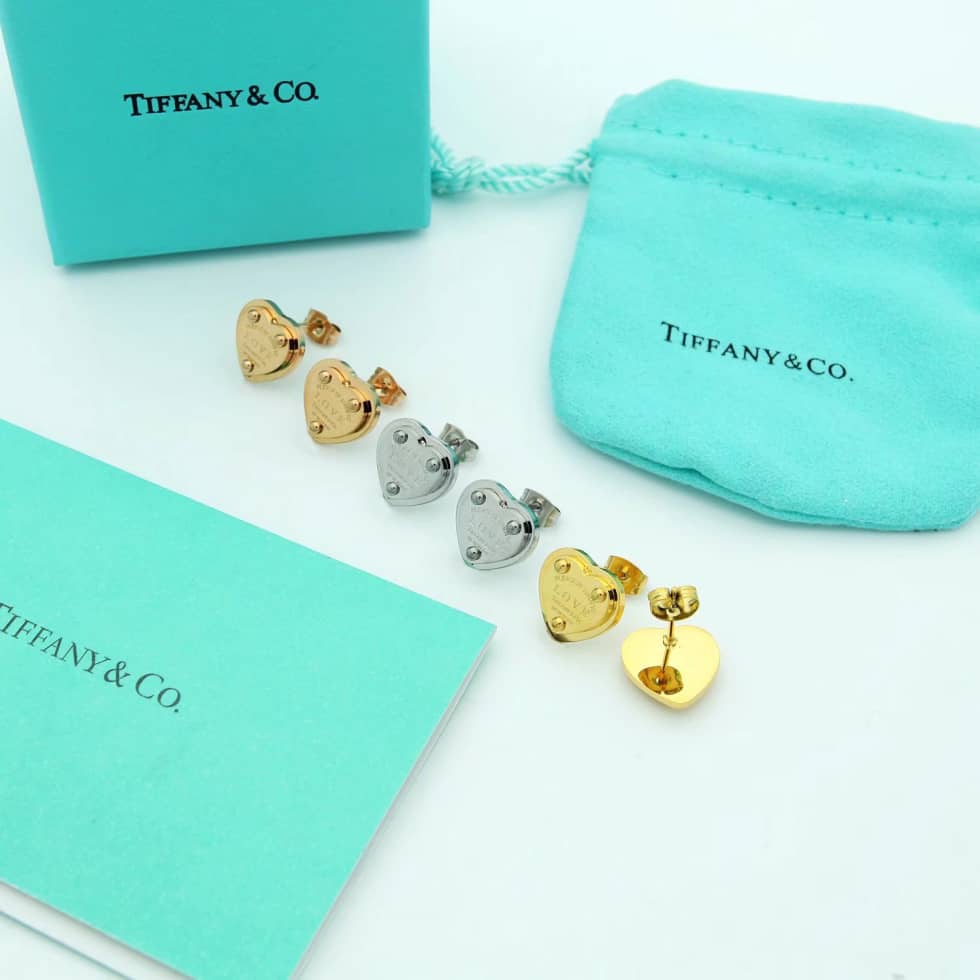 Wholesale T*f*ny Logo Earring