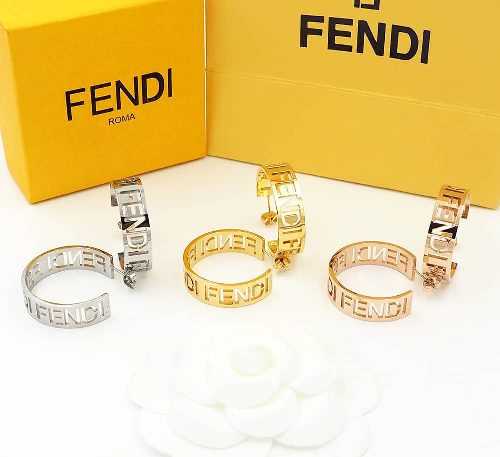 Designer F**di Classic Earring