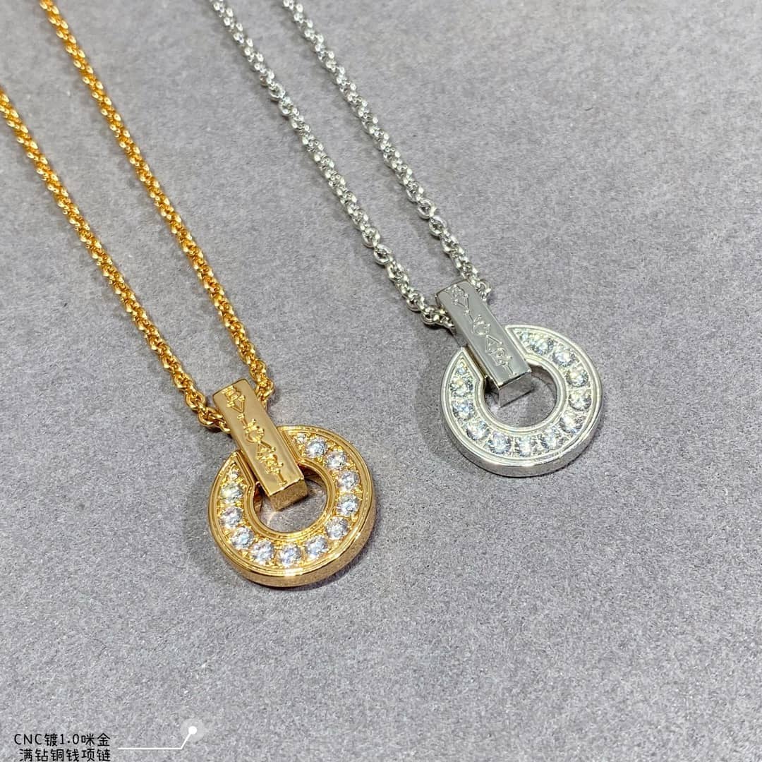 Designer Bv1g*ai Classic Necklace