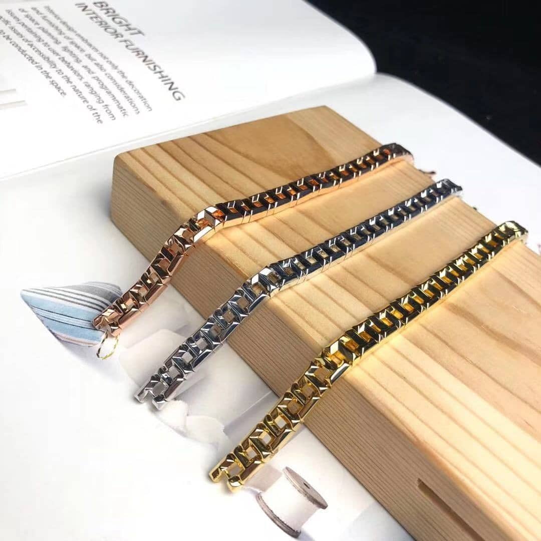 Knockoff T*f*ny Logo Bracelet
