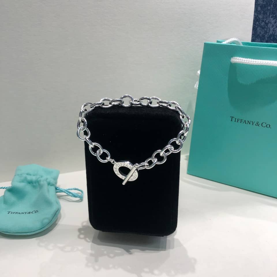 Fake T*f*ny Logo Bracelet