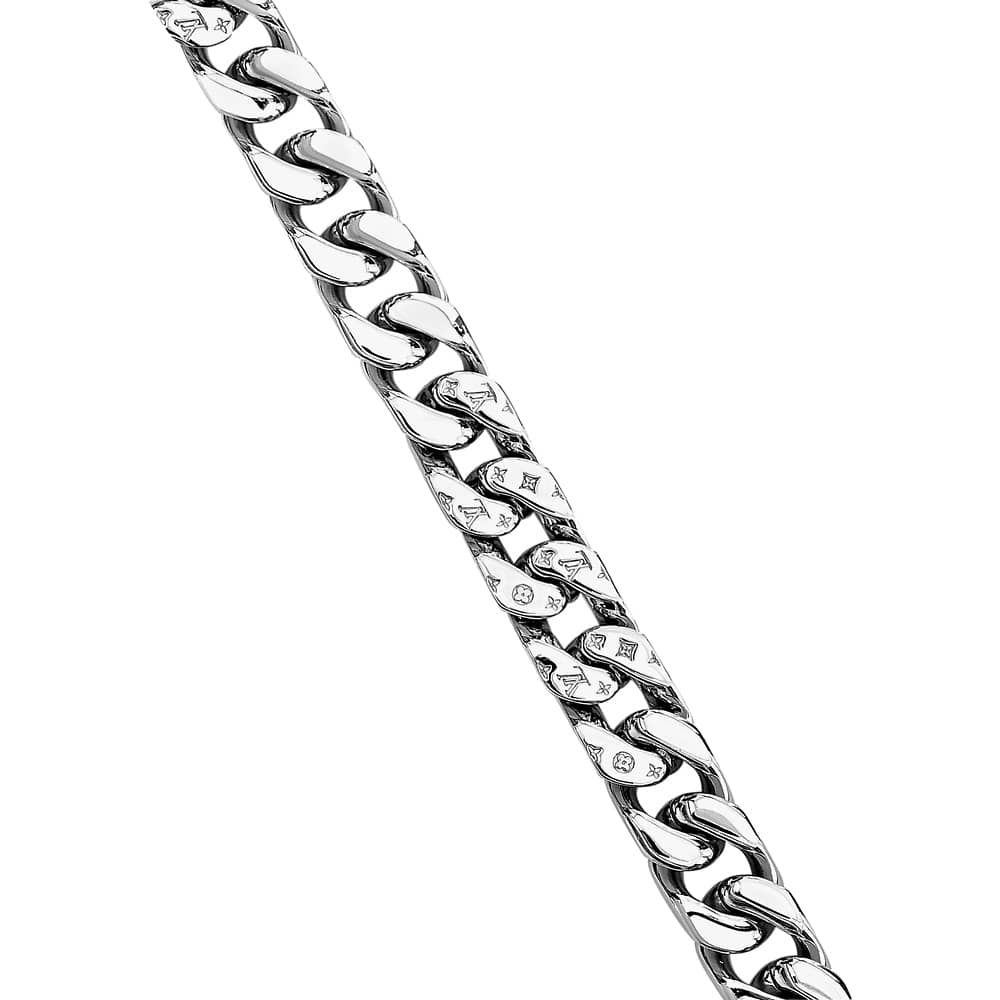 Fake L0vis Vvtt0n Logo Necklace