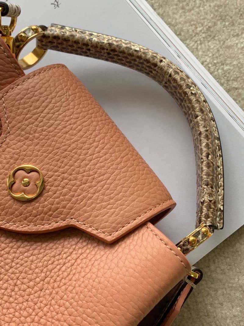 L0vis Vvtt0n Capucines Mini Replica Bag Pink M55921