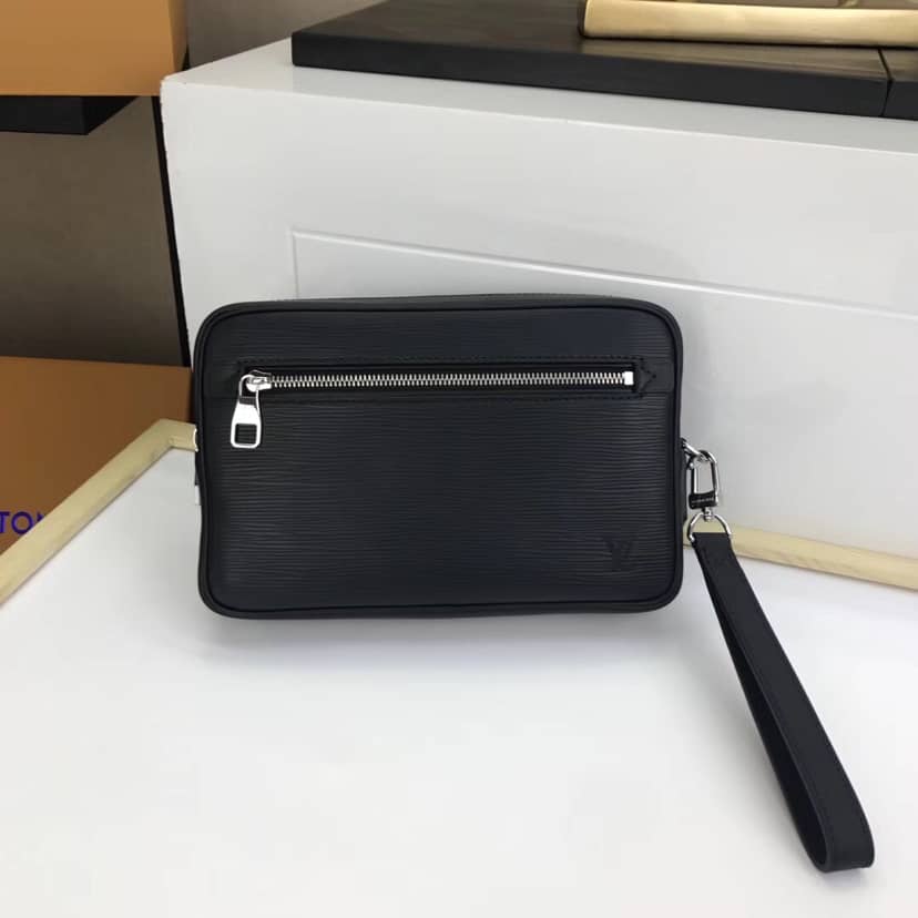 L0vis Vvtt0n Kasai Clutch Epi Leather Replica Black M51726