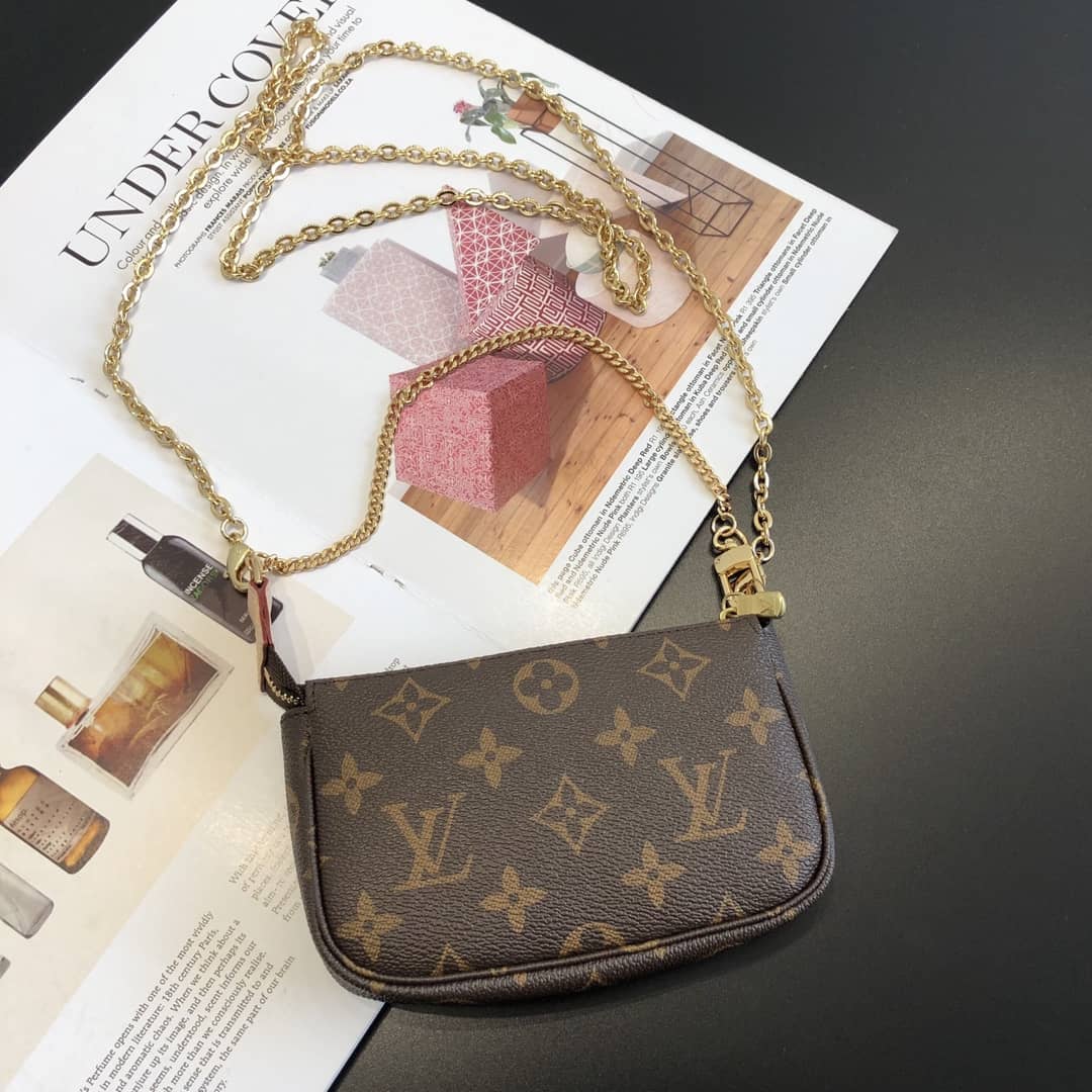 L0vis Vvtt0n Monogram Canvas Replica Mini Pochette