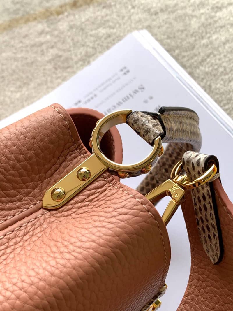 L0vis Vvtt0n Capucines Mini Replica Bag Pink M55921