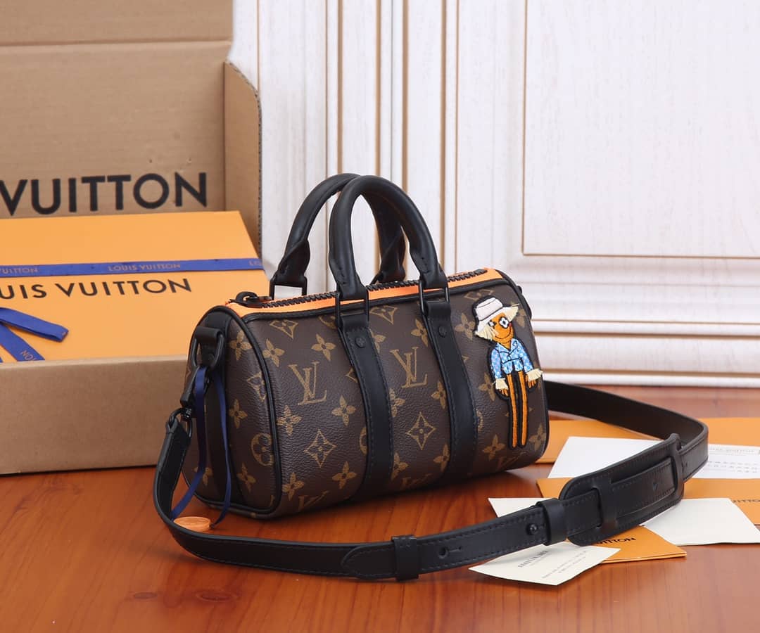 L0vis Vvtt0n Monogram Keepall XS Virgil Abloh Bag Replica M80201