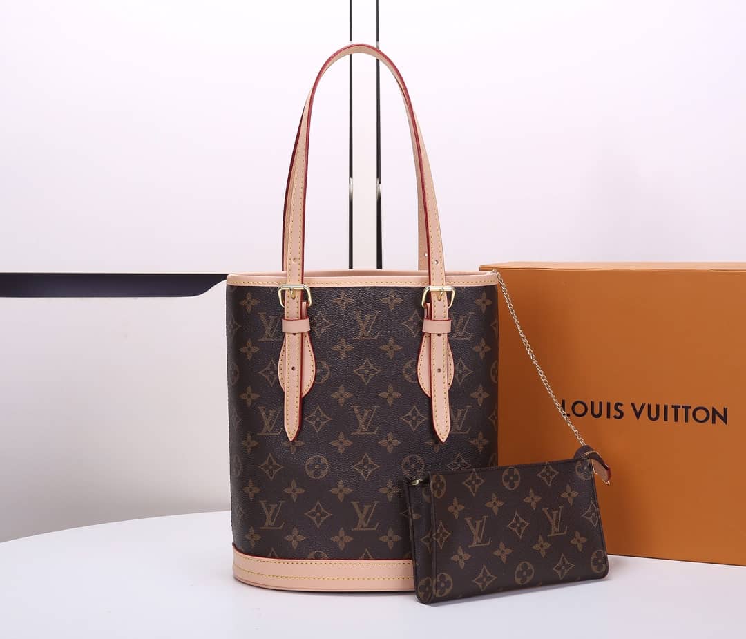 L0vis Vvtt0n Monogram Bucket Petit Replica Shoulder Bag M42238