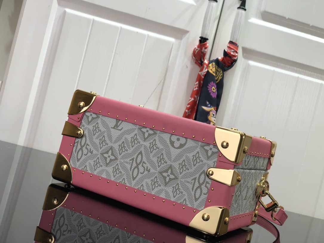 L0vis Vvtt0n Valisette Tresor Monogram Canvas Replica Box Gray M45675