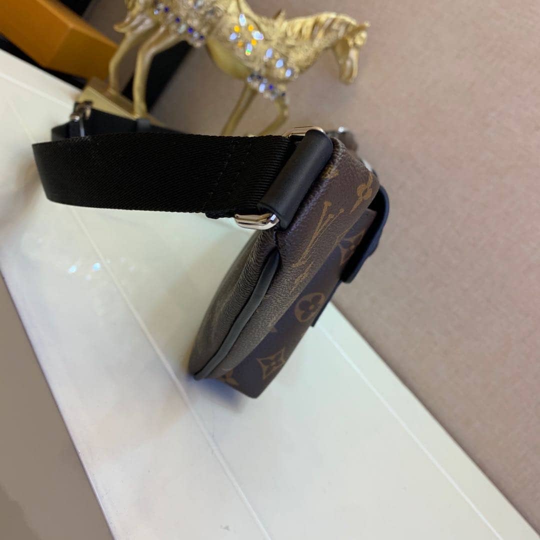 LV Bum Bag Dupe Monogram Macassar Christopher  M45337