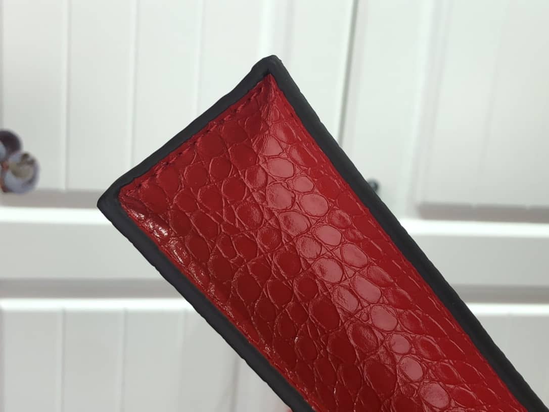 L0vis Vvtt0n Petit Sac Plat Flat Shoulder Bag Replica Red M80169