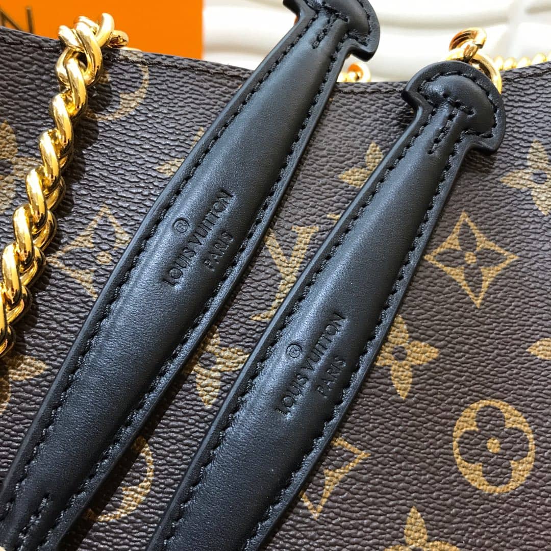 L0vis Vvtt0n BB Surene Chain Shoulder Bag Replica Purple M43777