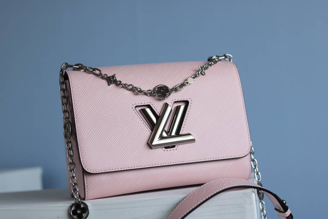 L0vis Vvtt0n Textured Epi Leather Twist Series Bag