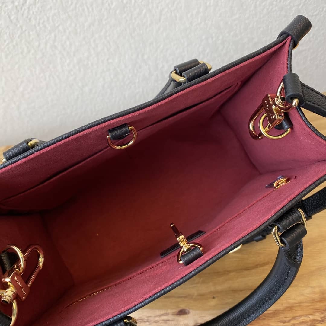 L0vis Vvtt0n Mini Onthego Tote Replica Black M45560