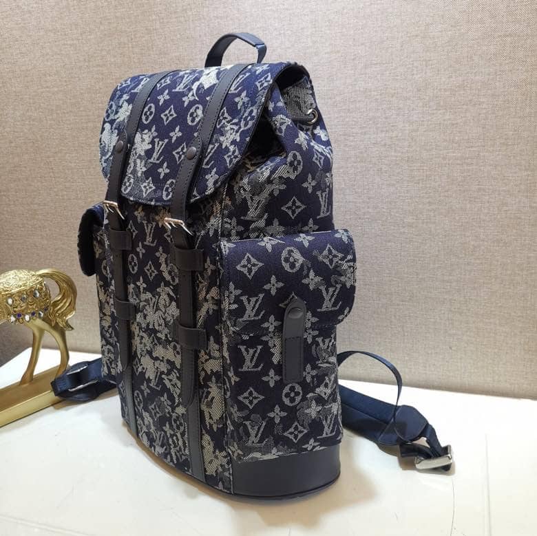 L0vis Vvtt0n Monogram Tapestry Christopher PM Replica Backpack M57280