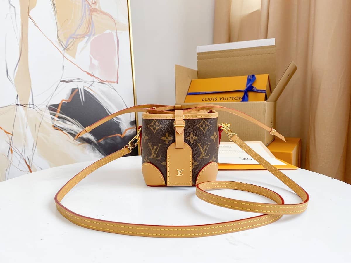 L0vis Vvtt0n Monogram Coated Canvas Replica Crossbody Bag Brown M57099