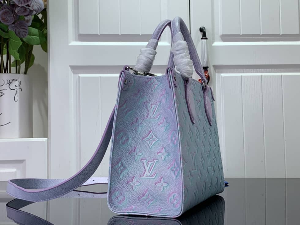 L0vis Vvtt0n Onthego PM Purple M46067 Replica Tote