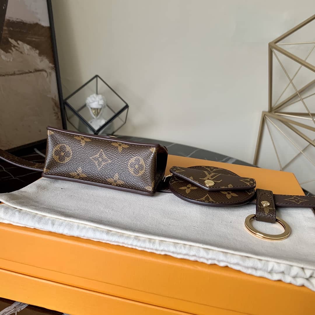 L0vis Vvtt0n Monogram Canvas Daily Multi Replica Pochette 30mm Belt Brown M0236U