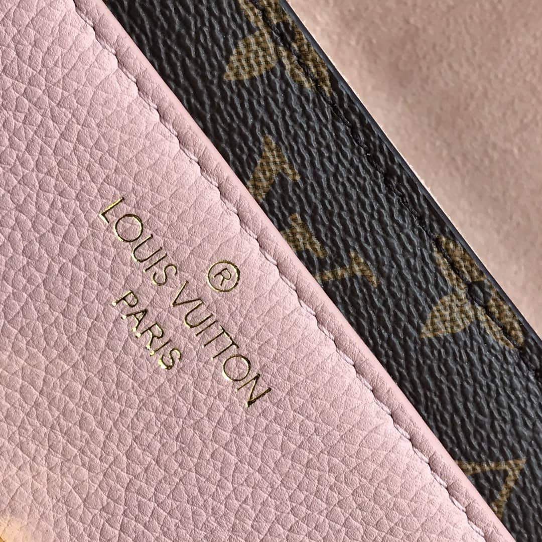 L0vis Vvtt0n Monogram Canvas Victoire Chain Bag Replica Pink M41731