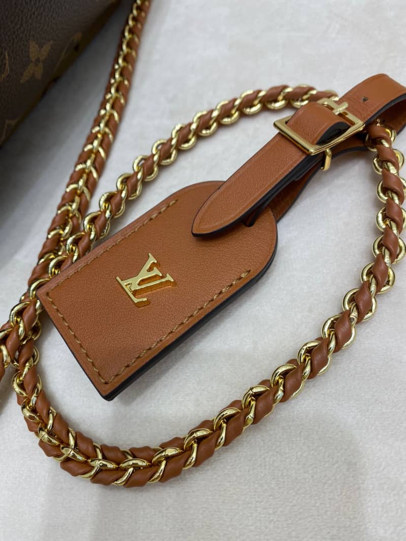 L0vis Vvtt0n Monogram Canvas Boursicot EW Replica Bag Brown M45229