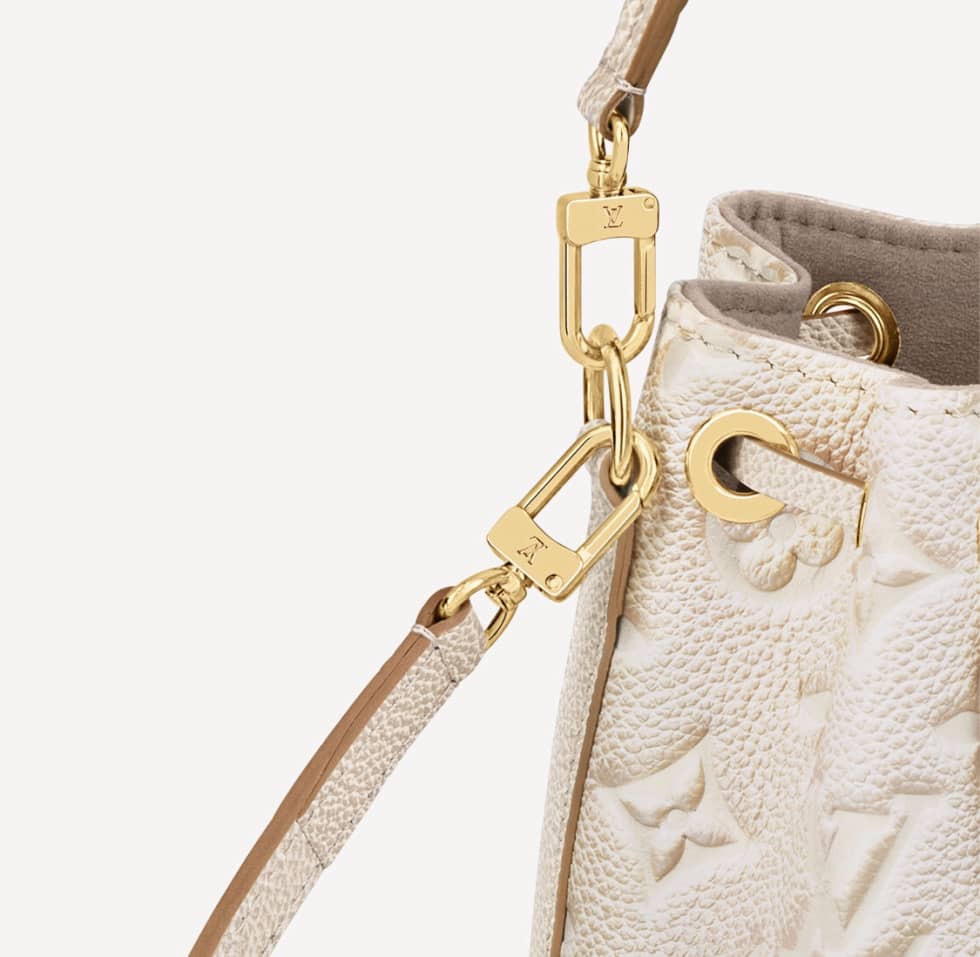 L0vis Vvtt0n Nano Noé Light Beige M81463 Replica Bucket Bag