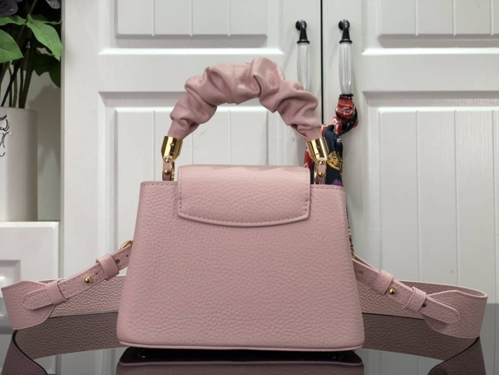 L0vis Vvtt0n Capucines Mini Pink M58586 Replica Shoulder Bag