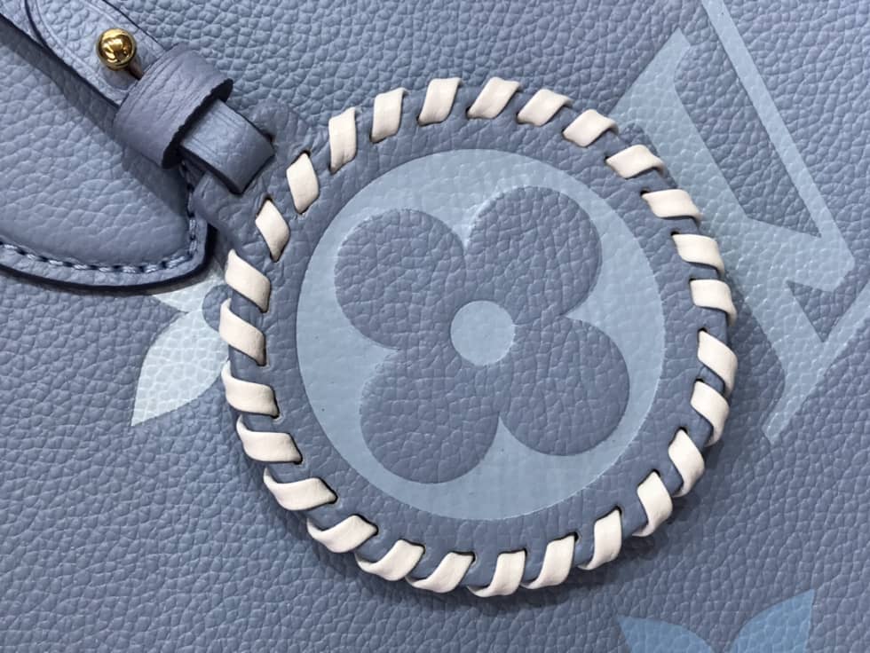 L0vis Vvtt0n OnTheGo Monogram Empreinte MM Blue M45718 Replica Tote
