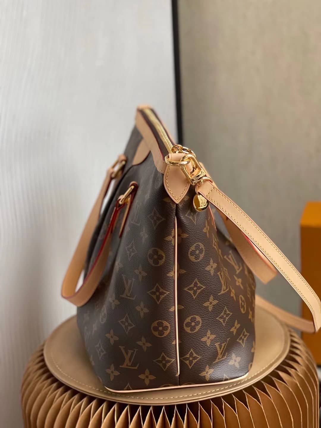 L0vis Vvtt0n Palermo PM Canvas Brown M40145 Replica Shoulder Bag