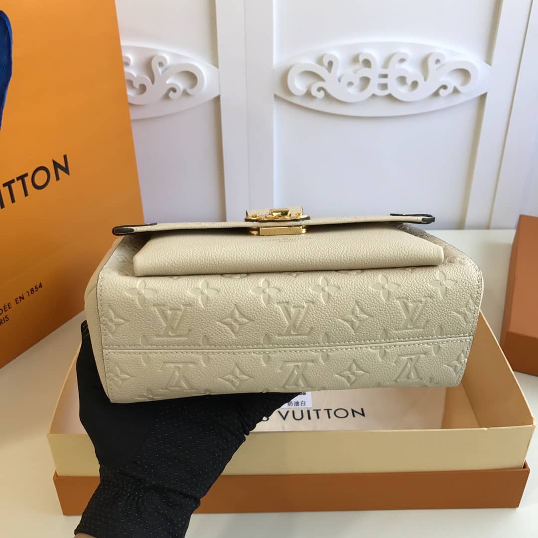 L0vis Vvtt0n Monogram Empreinte Vavin PM Chain Replica Shoulder Bag Cream M44151
