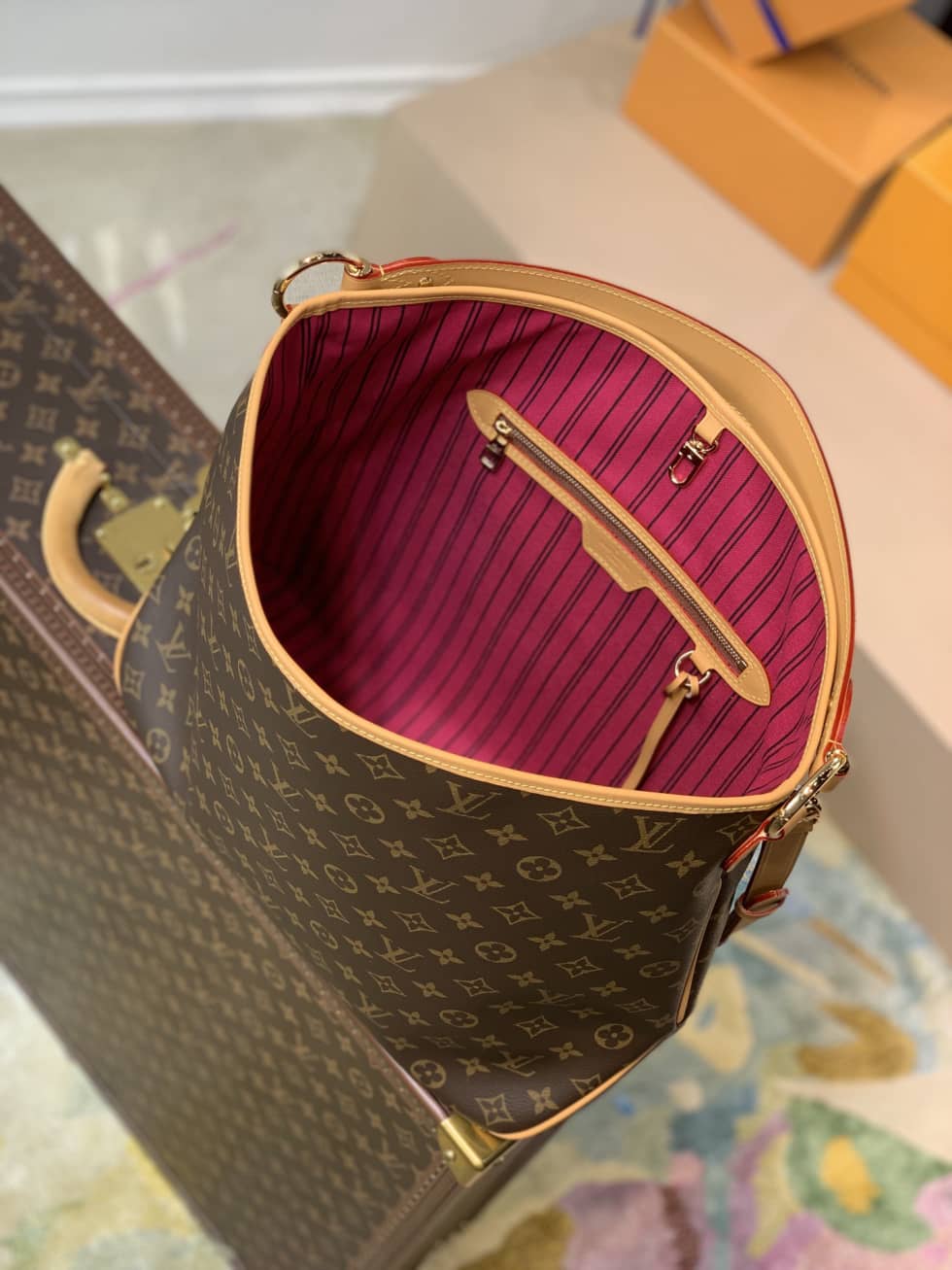 L0vis Vvtt0n Delightful MM Monogram M50156 Replica Shoulder Bag