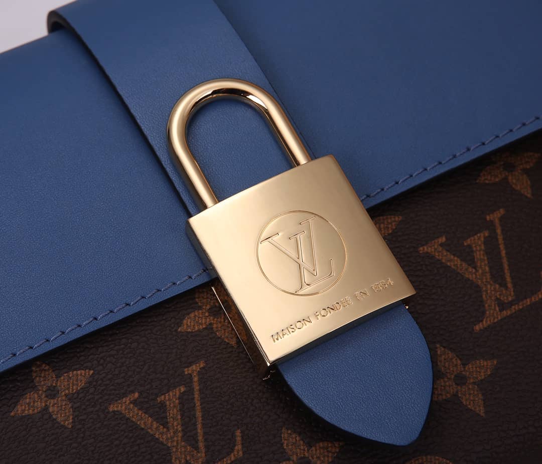 L0vis Vvtt0n Locky BB 2way Replica Shoulder Bag Blue M44141