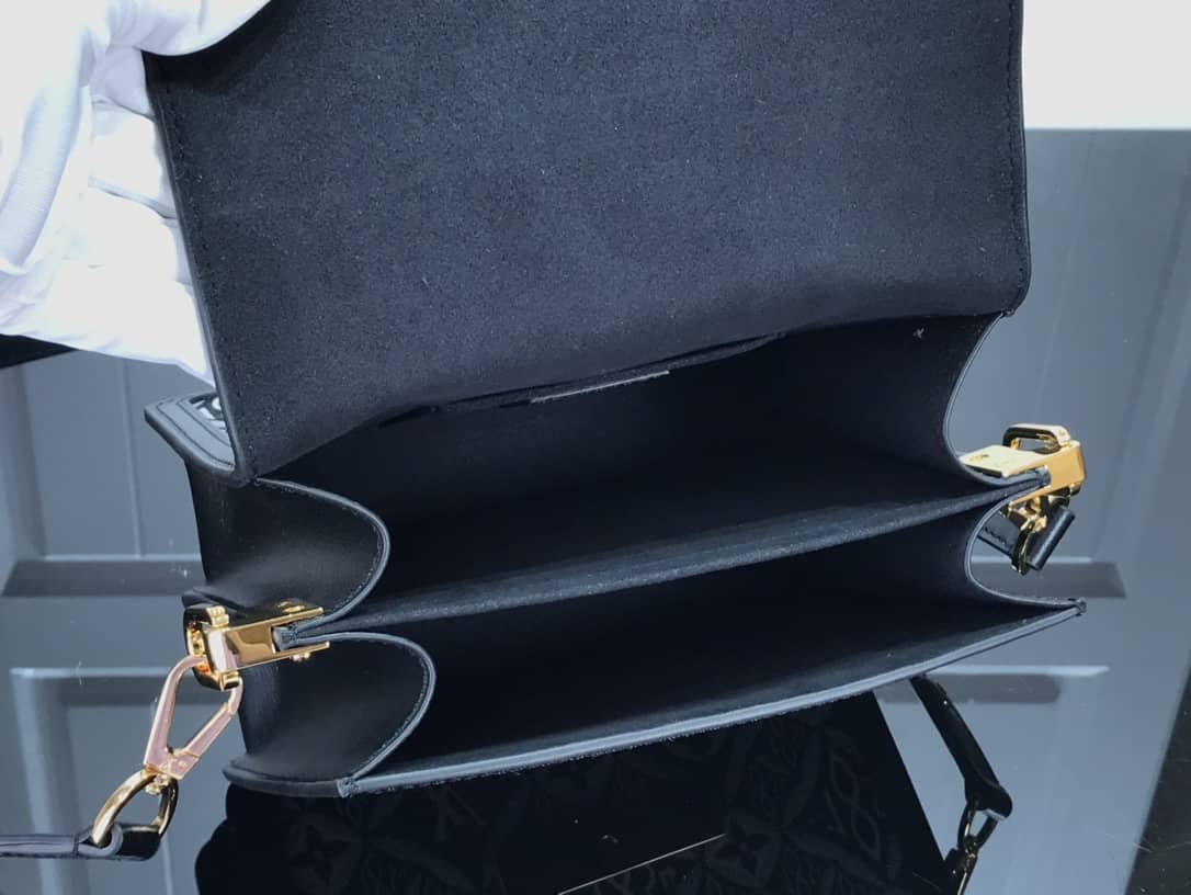 L0vis Vvtt0n Dauphine Mini Monogram Replica Crossbody Bag Black M44580