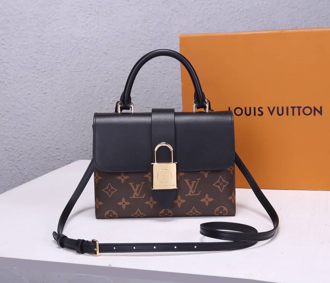 L0vis Vvtt0n Locky BB 2way Replica Shoulder Bag Black M44141