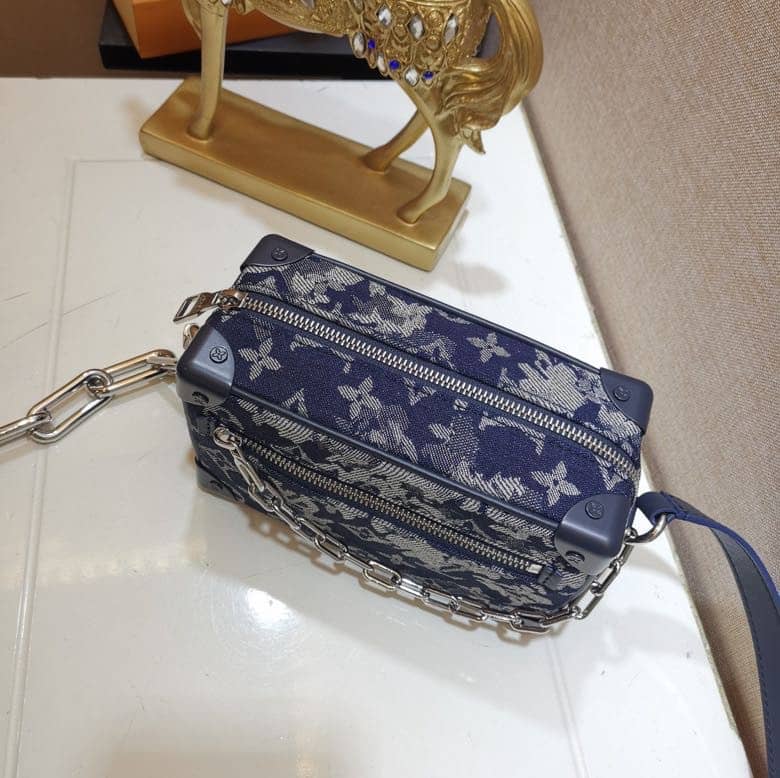 L0vis Vvtt0n Mini Soft Trunk Monogram Tapestry Canvas Replica Bag M80033