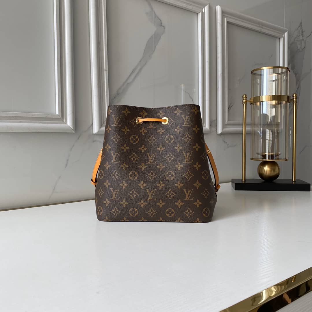 L0vis Vvtt0n Monogram Canvas Neonoe Replica Bucket Bag M43430