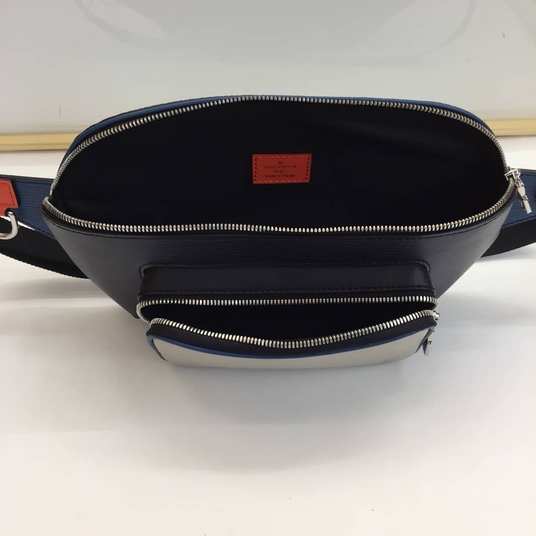 L0vis Vvtt0n Damier Graphite Canvas Replica Bumbag Black Orange M51464