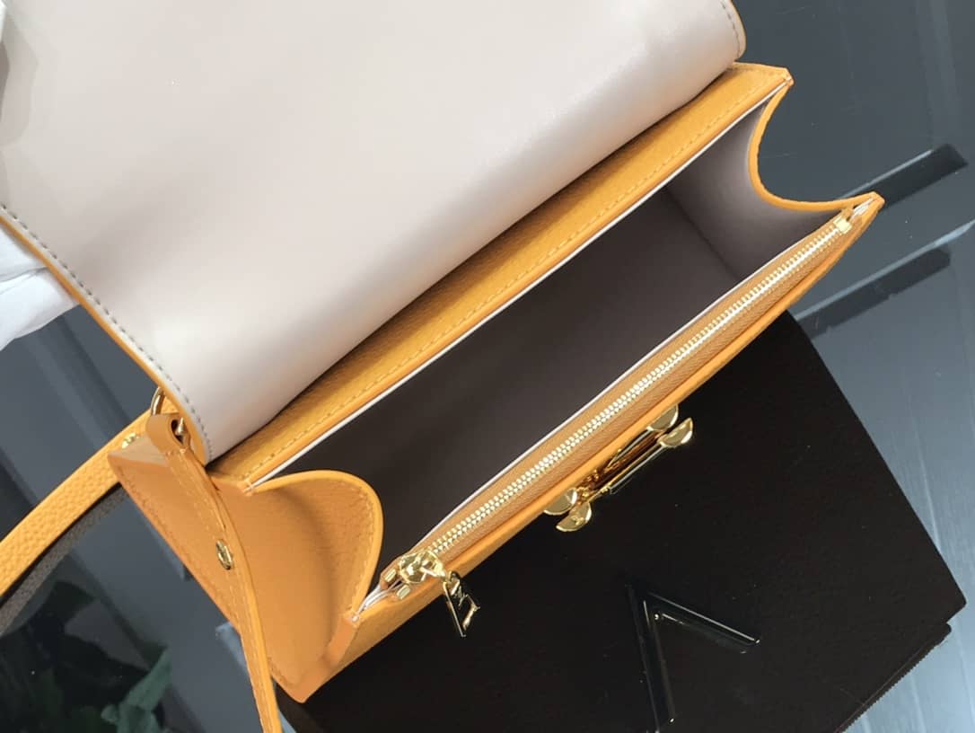 L0vis Vvtt0n Replica Bags One Handle PM Bag Replica Yellow M57093