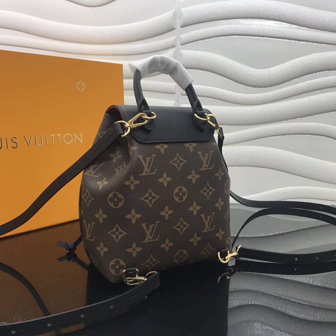 L0vis Vvtt0n Montsouris BB Monogram Replica Backpack Black M45502