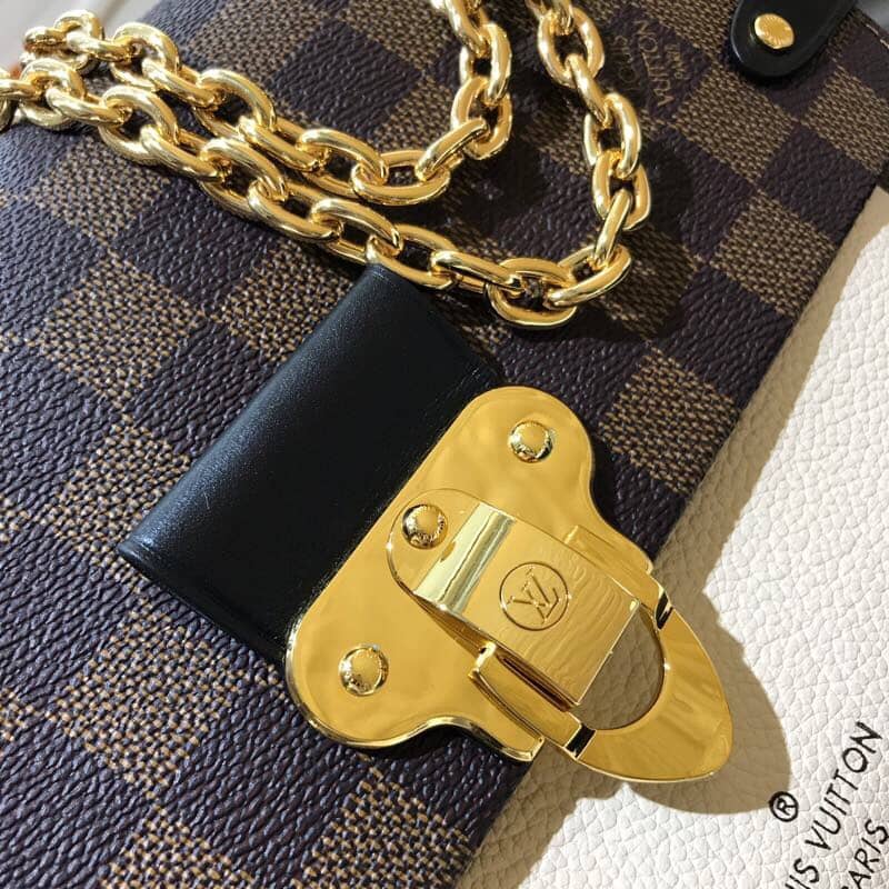 L0vis Vvtt0n Vavin PM Damier Ebene Replica Shoulder Bag White N40113
