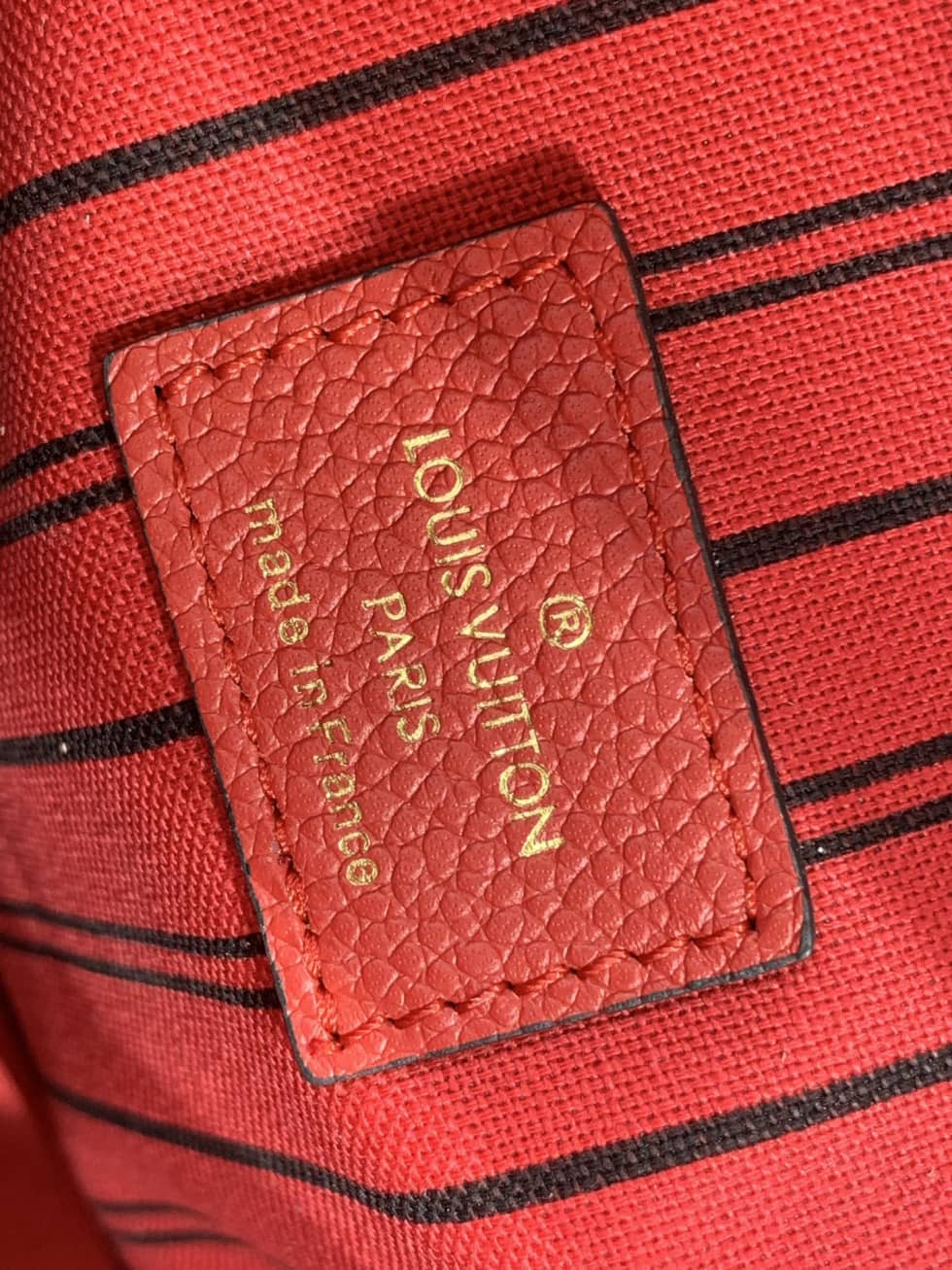 L0vis Vvtt0n Pochette Metis Marine Leather Red M44071 Replica Shoulder Bag