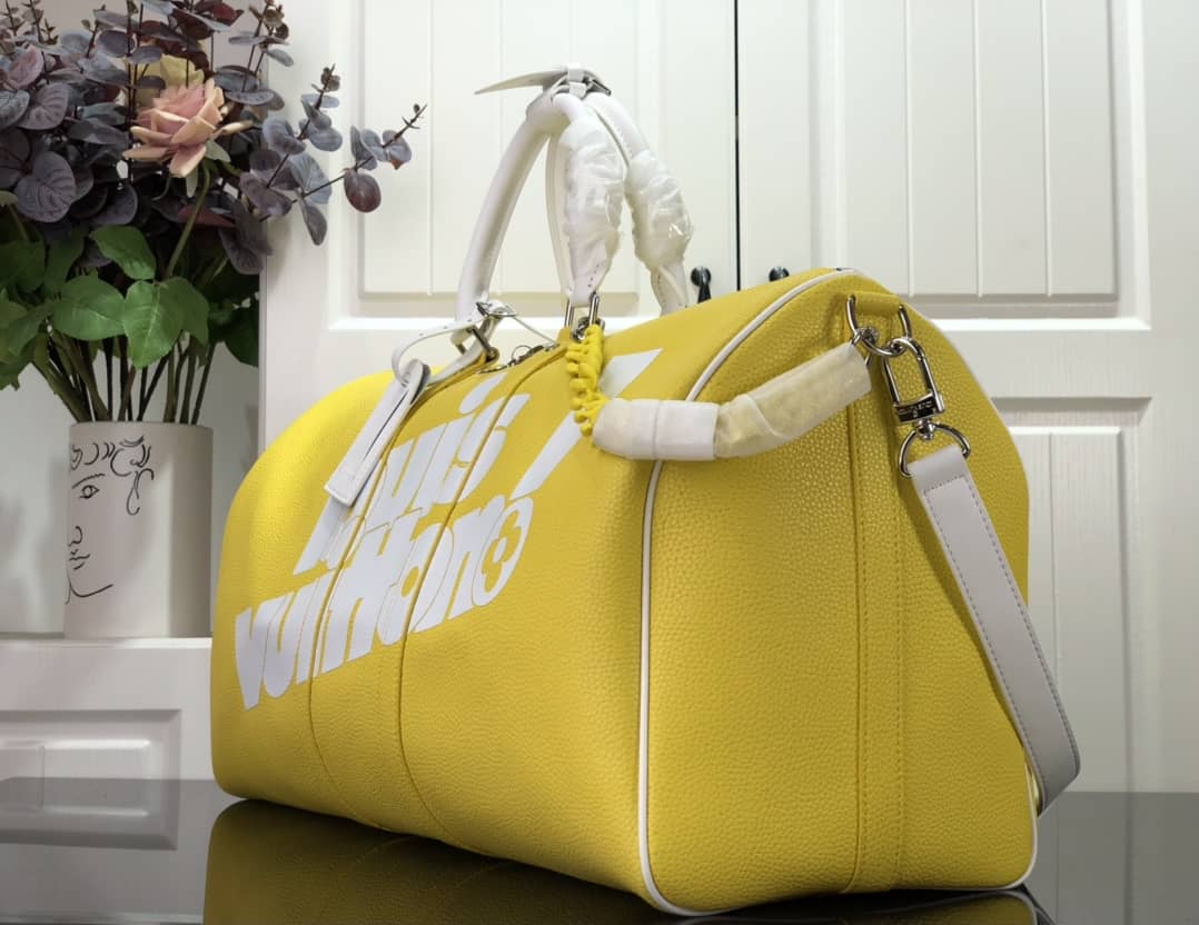 L0vis Vvtt0n Keepall Bandoulière 50 Bag Cowhide Leather Replica M58748
