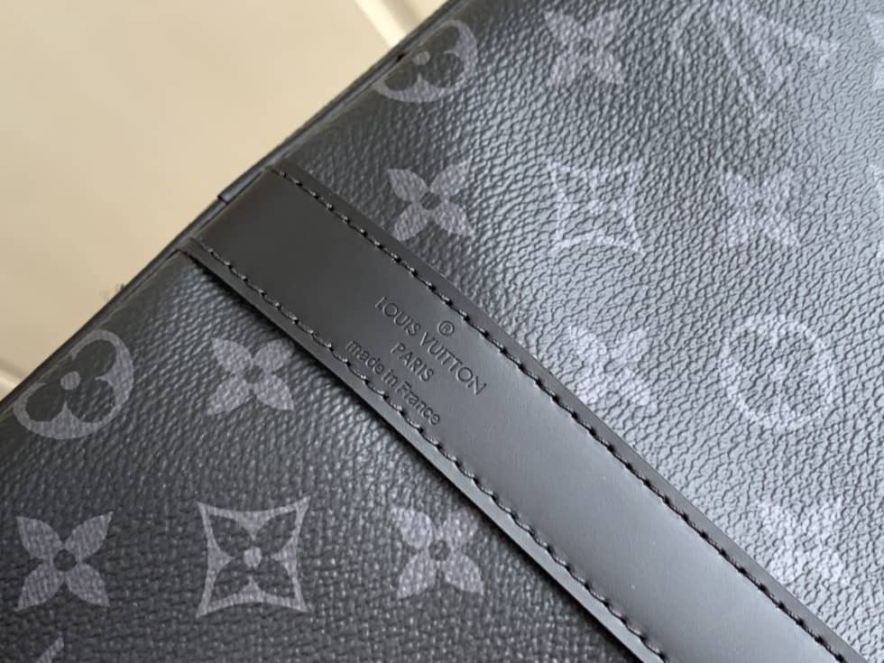 LV Duffle Bag Replica Keepall Bandouliere Duffle 55 Canvas Black M40605