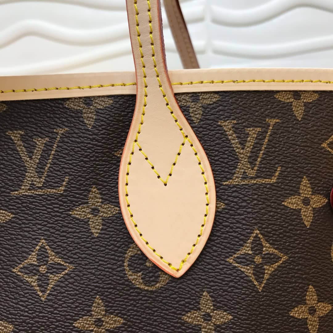 L0vis Vvtt0n Monogram Neverfull MM Bag Replica Pink M40995