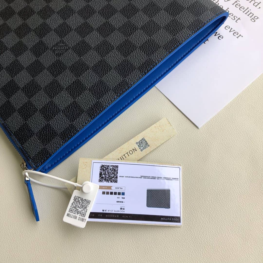 L0vis Vvtt0n Pochette Jour PM Damier Graphite Bag Replica N64032