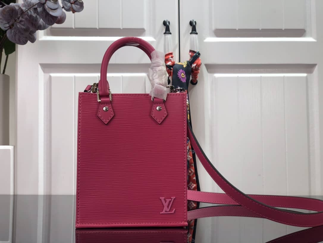 L0vis Vvtt0n Petit Sac Plat Flat Replica Shoulder Bag Pink M80169