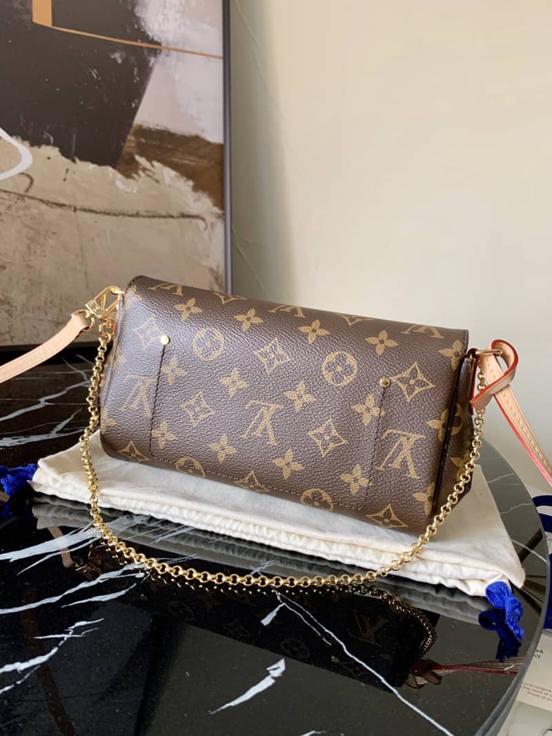 L0vis Vvtt0n Favorite Monogram Canvas MM Replica Bag Brown M40718