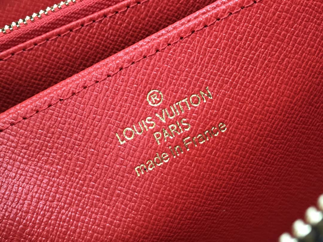 L0vis Vvtt0n Christmas Damier Ebene Canvas Zippy Wallet Replica N60403