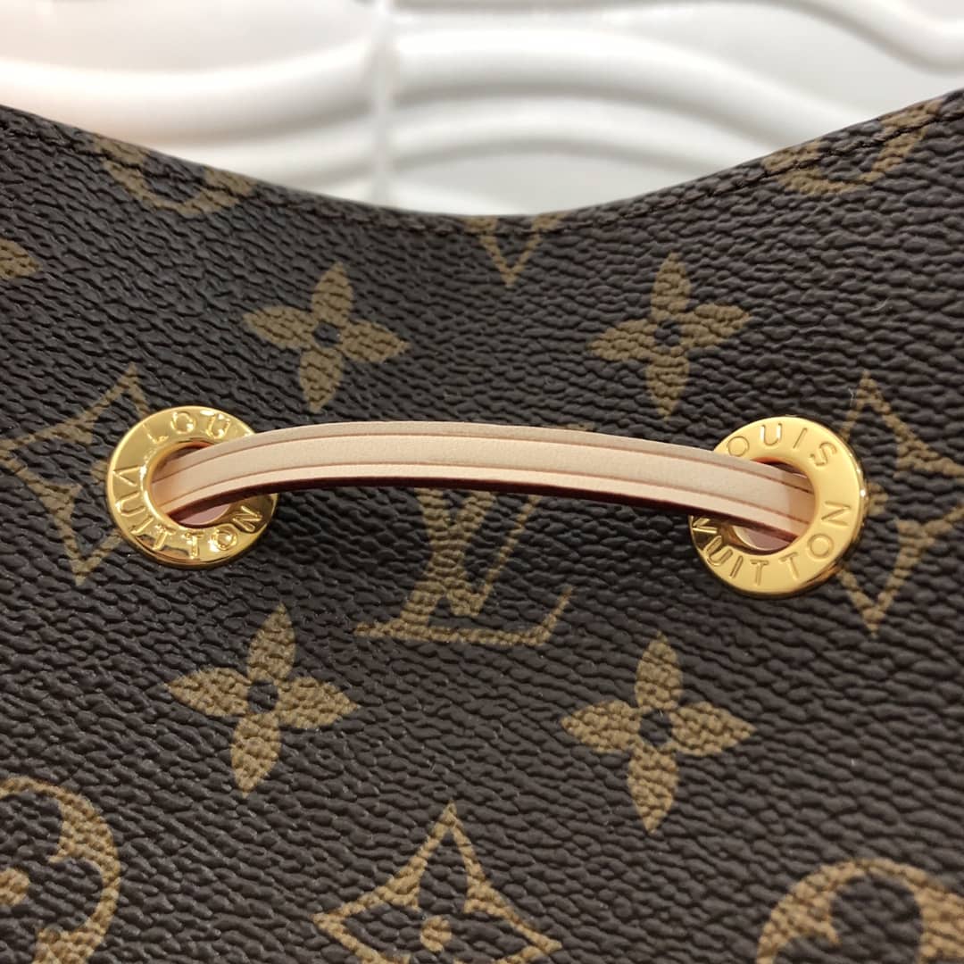 L0vis Vvtt0n Neonoe Replica Bucket Bag Brown Beige M44020