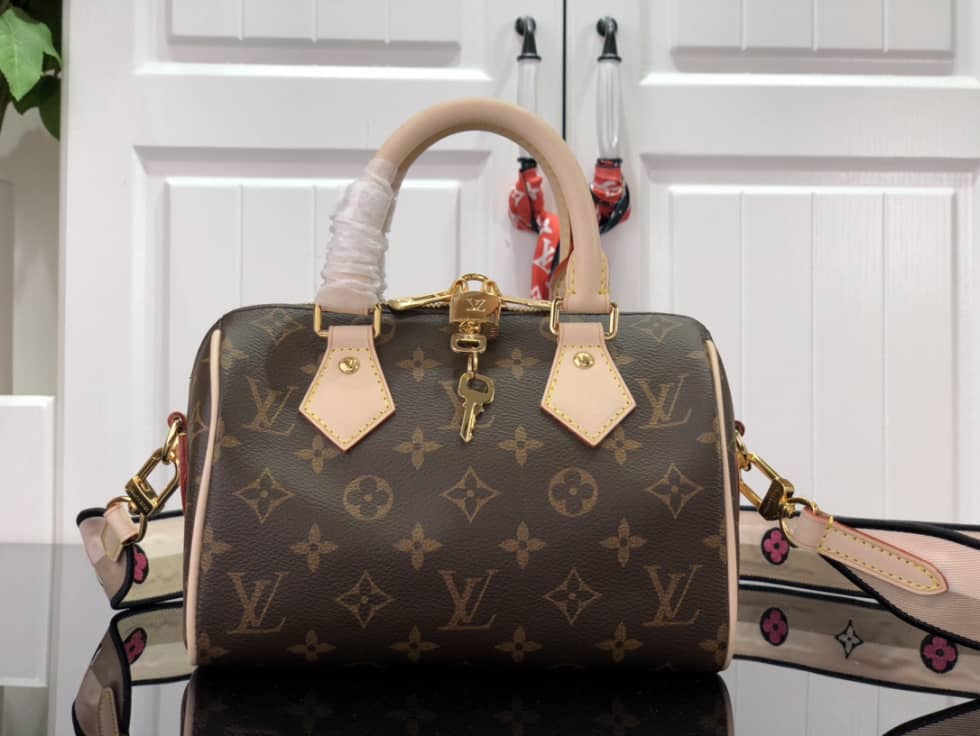 L0vis Vvtt0n Crossbody Dupe Monogram Canvas Speedy 20 Black M45957